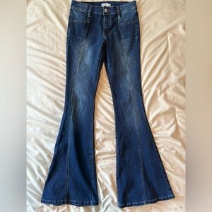 Rue21 Dark Blue Flare Jeans